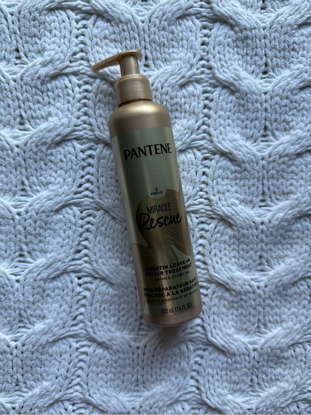 Pantene Miracle Rescue Keratin Leave-In Treatment - NEW